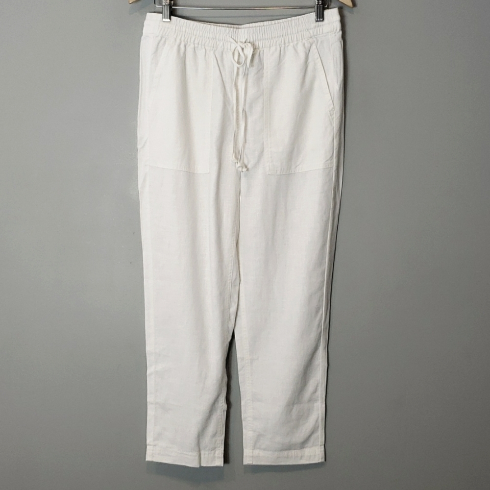 J Crew seaside pant in linen blend Item BF488 Womens PM New